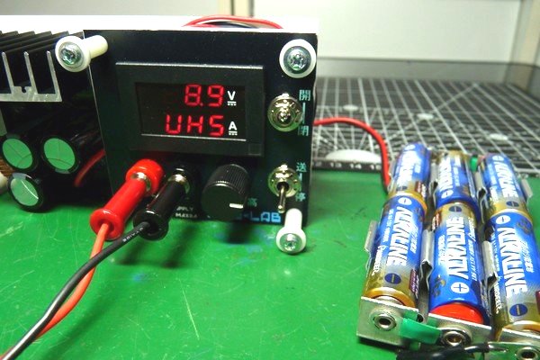 TOYz BAR☆ミニ四駆・タイムアタックで中古になった電池を有効活用