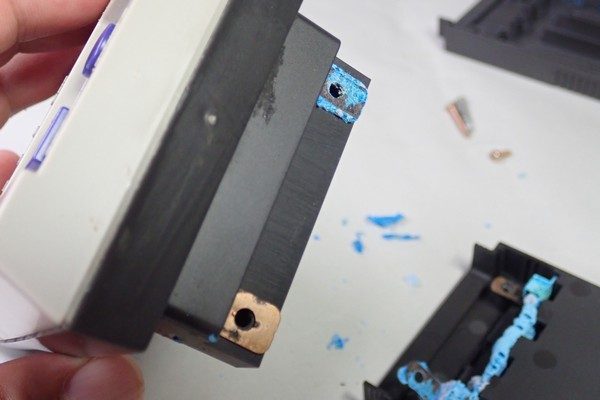 TOYz BAR☆壊れたタミヤ ミニ四駆ラップタイマー 15184を分解。電池液漏れで腐食。