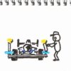TOYz BAR☆ミニ四駆、ビス（ネジ）曲がり対策。スタビ＆ローラー組み直し。